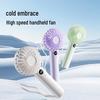 Portable Rechargeable Mini Fan: Handheld USB-Powered with Long Battery Life
