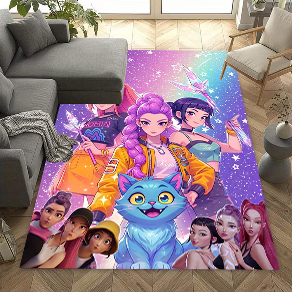 Dance Party Fashion Show Floor Mat Design for Decorate room Kitchen Entryway Playrooms Antislip Carpet Office home decor Spiritual Gift