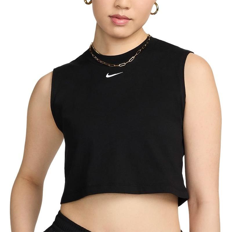Nike Tank Tops Women's Black Crew Neck Moderate Other AR3204-010