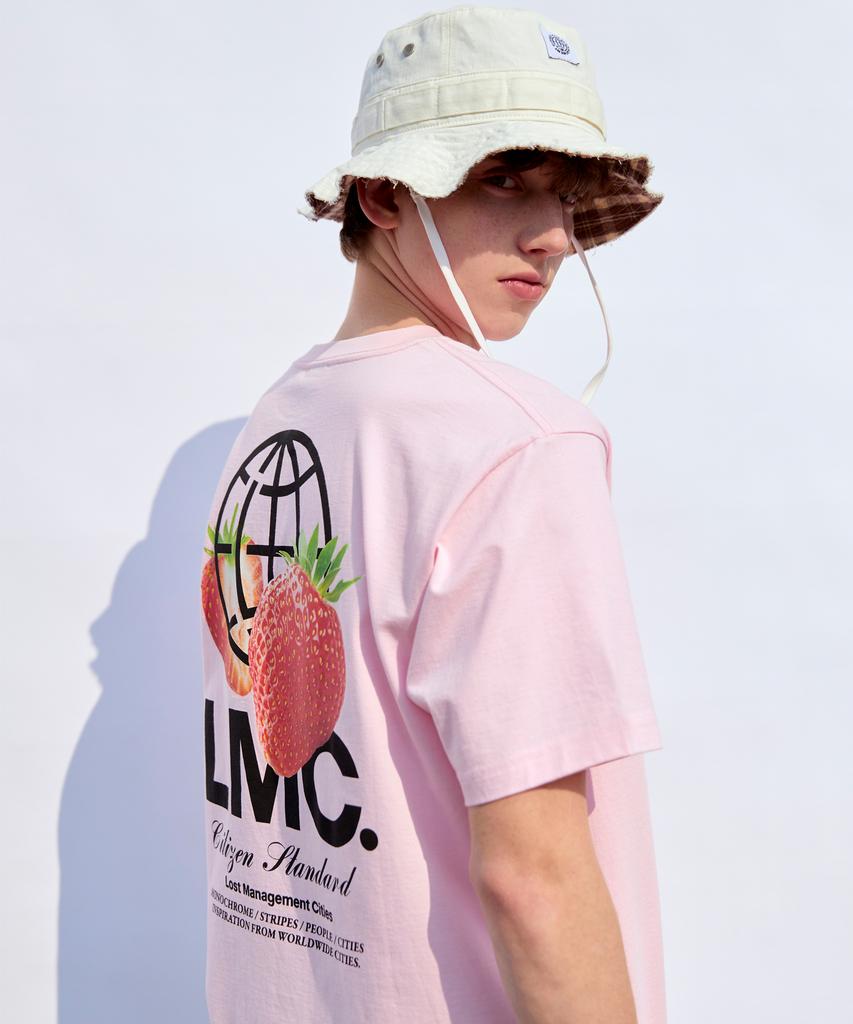 LMC Strawberry Globe Tee Black