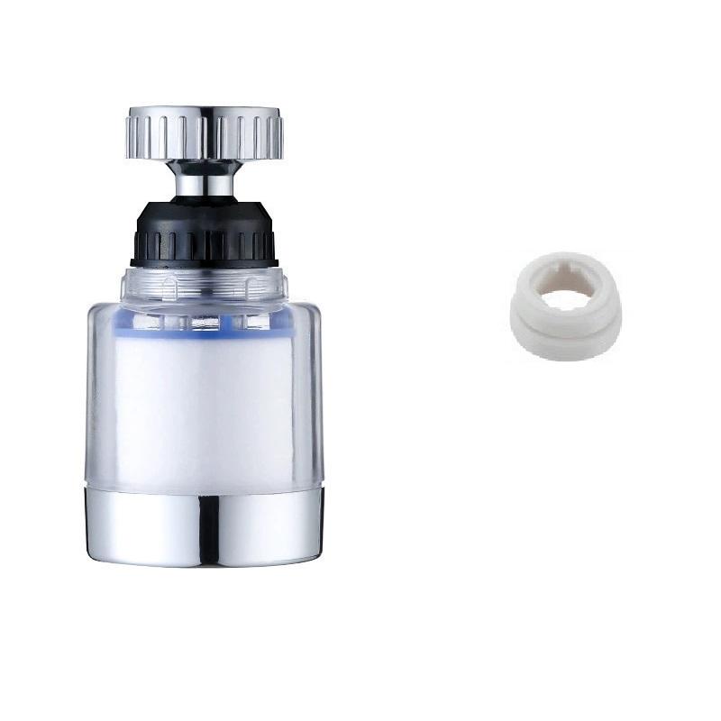 360 Degree Rotating Faucet Filters Bubbler Mount Anti-splash for Household Kitchen Bathroom Faucet Water Clean Filter Purifier