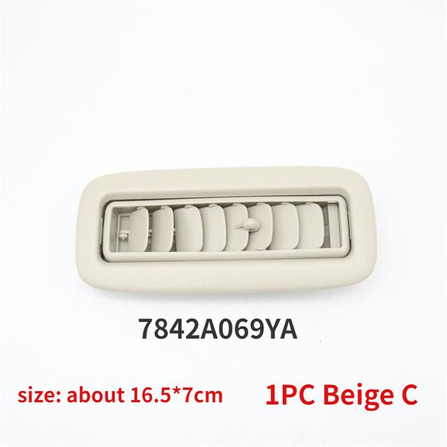 Interior Roof A/C Grille Vent Air Conditioner Outlet For Mitsubishi Grandis Montero Sport Pajero V43 V73 V75 V77 V93 V97 V98 V95
