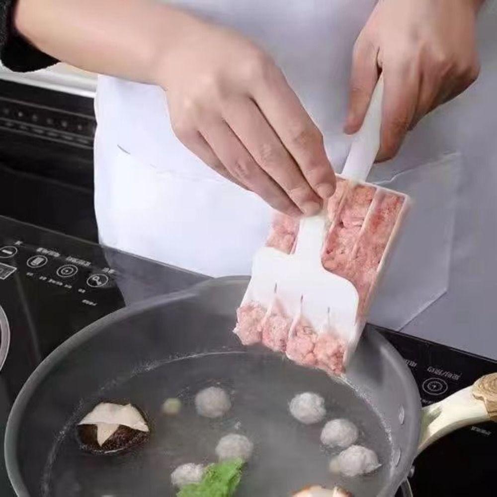 Food-grade PP Meat Baller Spoon None-Stick Meatball Making Tools Creative Meatball Maker  Kitchen