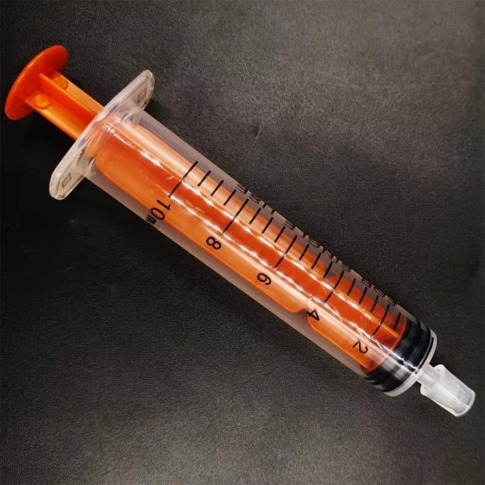 Colorful Perfume Tip Syringe Straight Drawer Tool Divine Dispensing Perfume Syringe Perfume Extractor 10ml orange 1pc