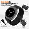 Řemínek Pro Galaxy Watch 8 44mm 40mm 8 classic 46mm Padákový Pletený Náramek Sportovní Náramek Correa Pulseira Galaxy watch 8 Řemínek