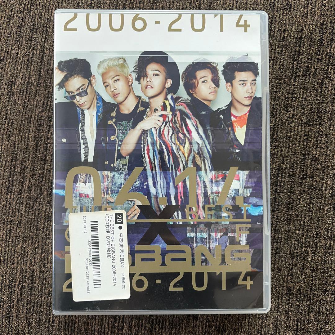 

[USED] BIGBANGTHE BEST OF 2006-2014 3CD+ DVD