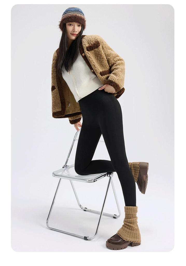 Formende Nahtlose Po-Lifting-Hose - 2025 Winter Damen Warme Basisschicht