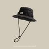 Cappello a secchiello unisex stile workwear giapponese, color-block, ad asciugatura rapida, per uomo e donna, estivo, per esterni, escursionismo, pesca, protezione solare
