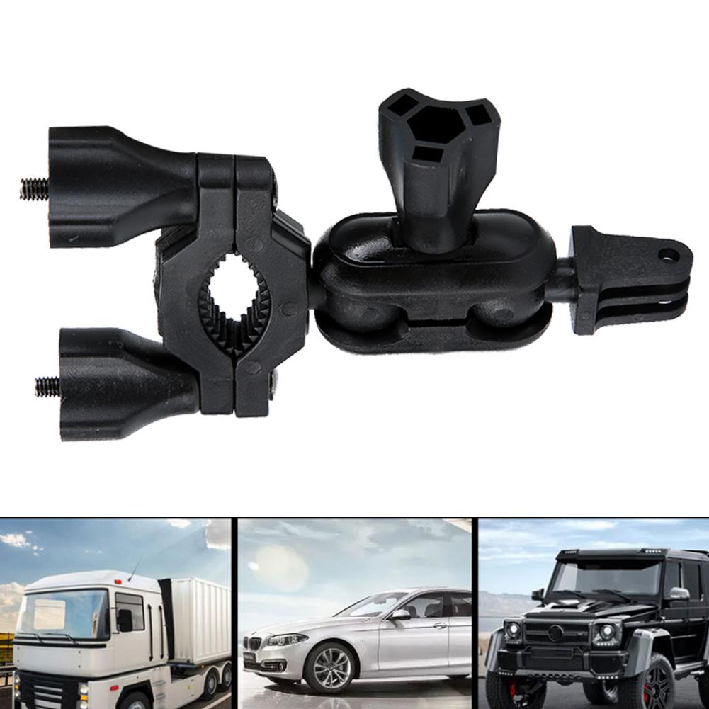 Car Rearview Mirror Camera Support Kit 360 Degree Rotating Driving Recorder Bracket