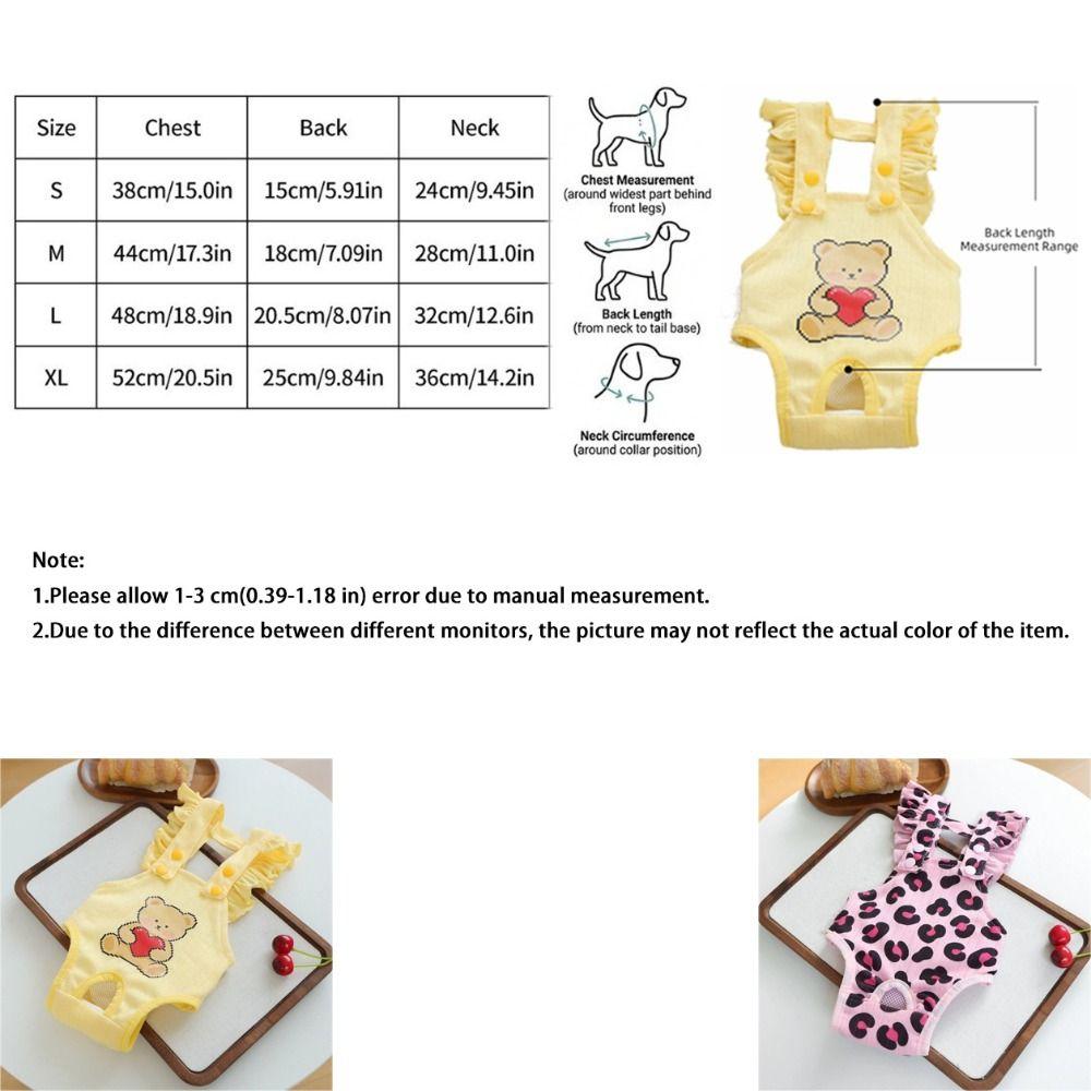 Leak Proof Female Dog Diapers Adjustable Pet Physiological Pants Pet Protective Pants Pet Care