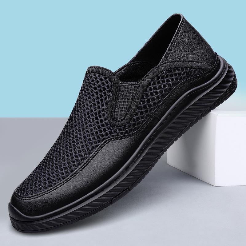 Men's Summer Breathable Mesh Slip-On Loafers