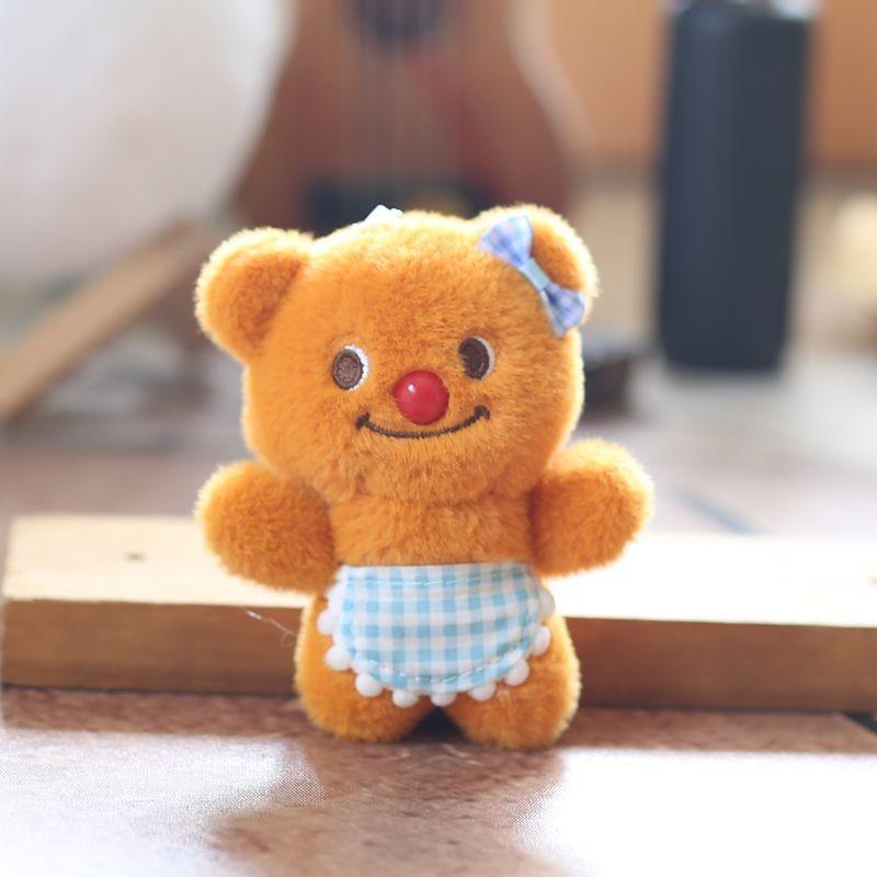 Bear Plush Butterfly Toy Cartoon Doll Keychain Backpack Pendant Holiday Gift