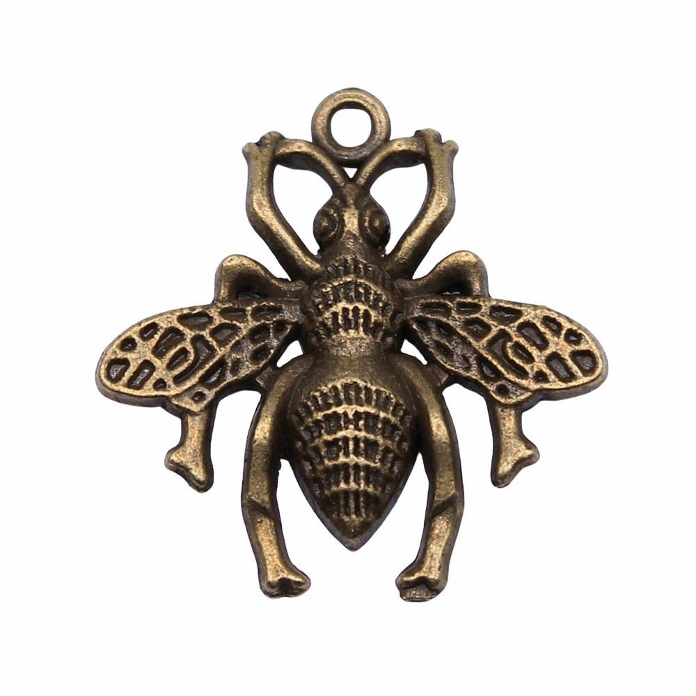 Large Pendants Bees Honeycomb Charms For Bee Themed DIY Jewelry Making