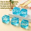 Snowflakes Ice Cube Anti-Stress Squishy Toys Slow Rebound Stress Relief Ball Decompression Fidget Toy For Adults Birthday Gifts