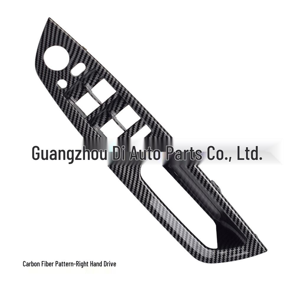 Kolfiber Inre Dörrhandtag Armstöd för BMW X5/X6 E70/E71/E72 (2007-2013)