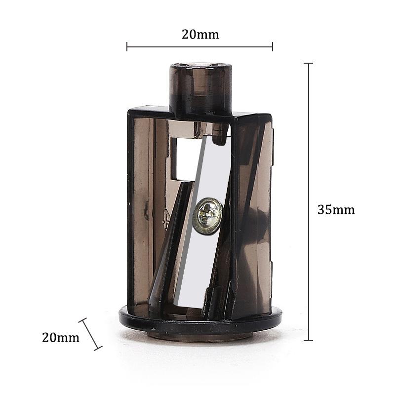 2ks Multifunkční automatický dvouotvorový elektrický spínač Ořezávátko na tužky Náhradní čepele Domácí kancelář Tužky Potřeby pro umělecké kreslení