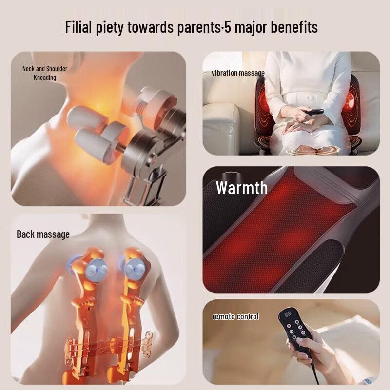 AUX Full Body Kneading Massage Cushion