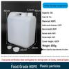 Large-Capacity Food-Grade Plastic Water Storage Bucket with Handle and Lid