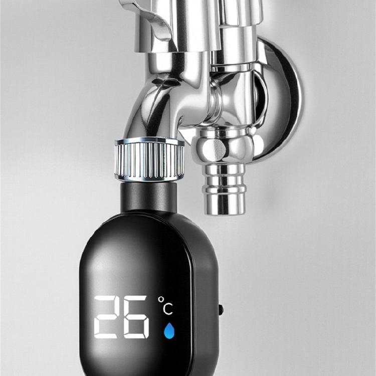 Aggiornamenti Display Temperatura Acqua in Tempo Reale Soffione Doccia Non Connettore in Acciaio Compatibilità Universale Bagno