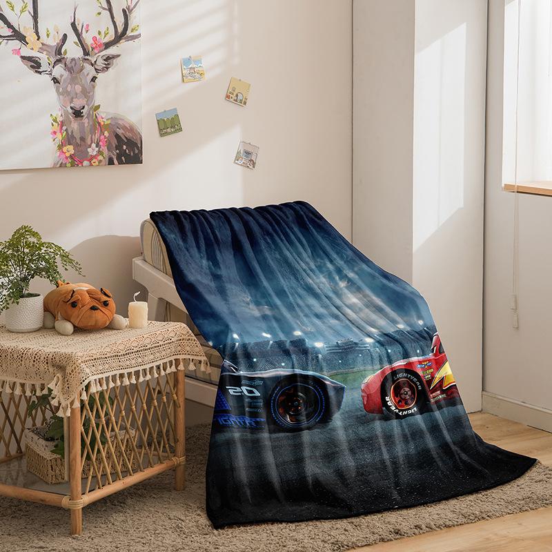 Cars Double Sided Flannel 3D Digital Printed Blanket Blanket