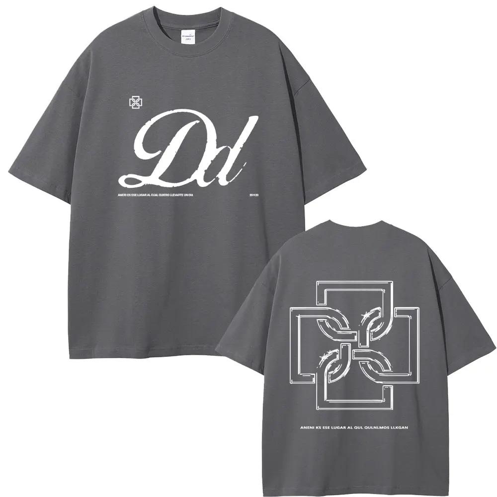 

Rapper Duki Merch T-shirt Men Women Clothing Fashion Hip Hop Oversized T Shirts Male Casual Vintage Cotton T-shirts 3XL