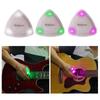 High-Sensitivity Luminous Pick Guitar Touch Guitar Glowing Plectrum Guitar LED Pick  Bass Ukulele