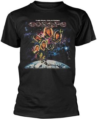 Camiseta para hombre Europa La Cuenta Atrás Final Negra