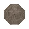 DAKS Folding Umbrella Sun Umbrella All-Weather UV Protection 99.99% Blackout Heat Shield Lightweight Jacquard Embroidery Brown Made in Japan