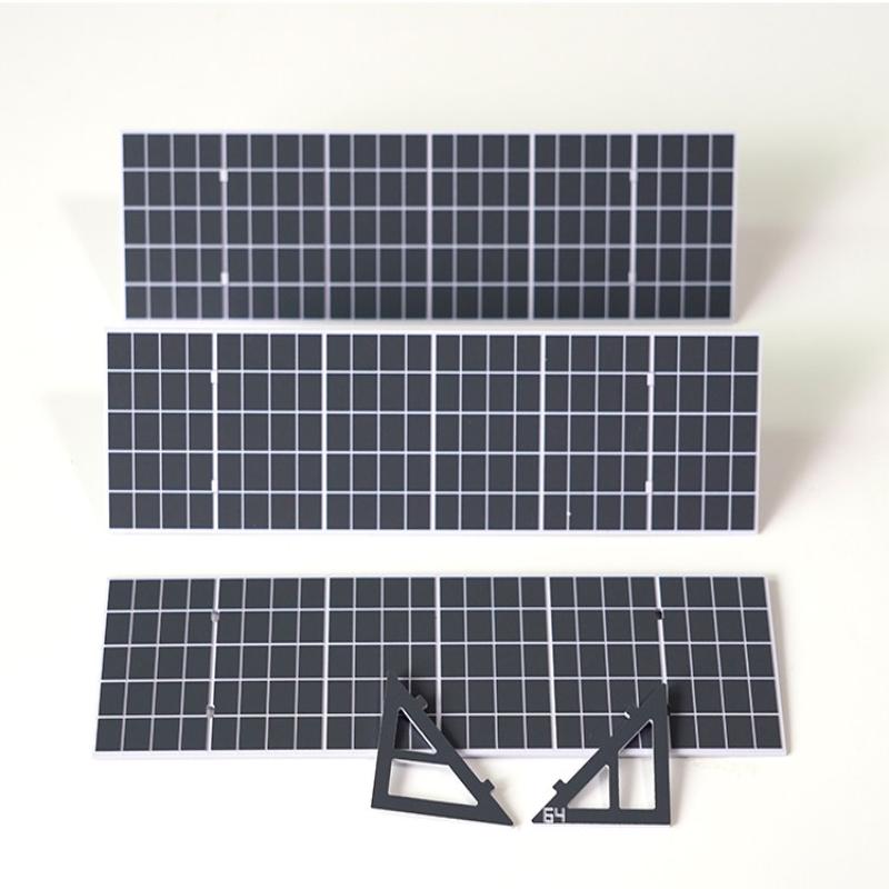 Scale 1:64 1:87 Simulation Solar Energy Model Diy Making Architecture Building Layout For Diorama Can'T Generate Electricity