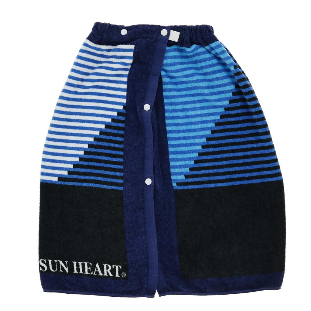 2024 Marushin SUN HEART 60cm Wrap Towel for Swimming Pool Towel for Girls and UV Product 0625016600 Kids, Boys, Protection, Number