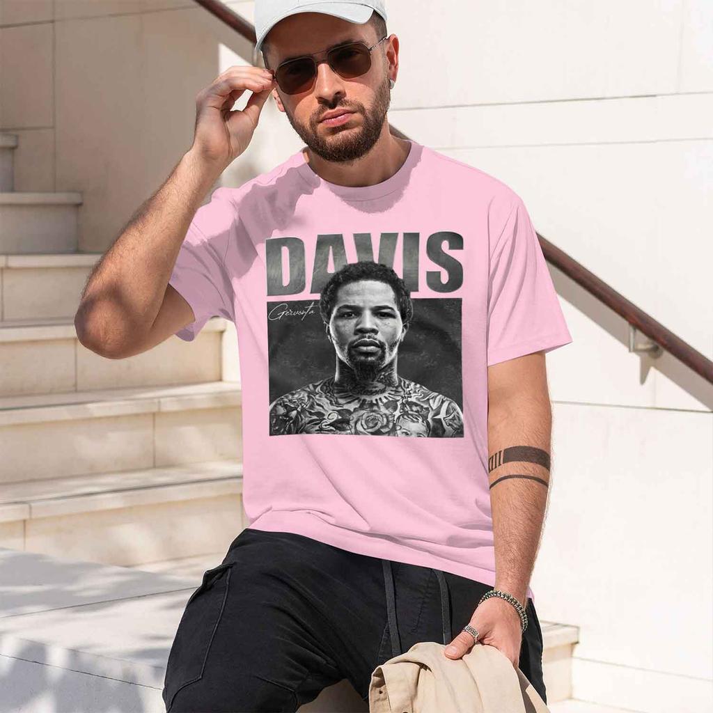 Gervonta Davis Portrait Tattooed Boxing The Boxings Inkfil Unisexs Clothing Unisexs Crew Neck Tshirt 2026 New Model Unisexs Shorts
