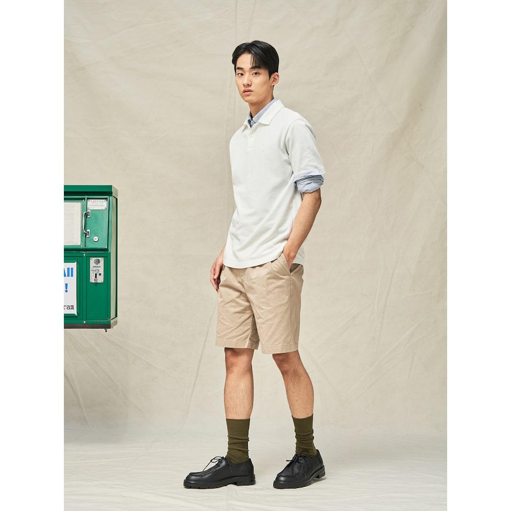 Binpolmen Gurkha Half Pants Beige