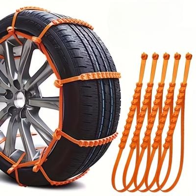 20/40 Universal Car Snow Anti-skid Chains, Car Tire Chains, Winter Anti-skid Tire Cable Ties, Outdoor Snow Tire Anti-skid Chains