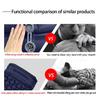 Outdoor Camping Inflatable Mattress Sleeping Pad With Pillows Ultralight Air Mat Built In Inflator Pump Hiking