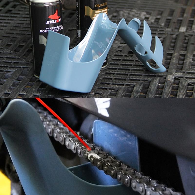 Chain Oil Storage Tool Chain Cleaning Oil Splash-Proof Tool Oil Pollution Box