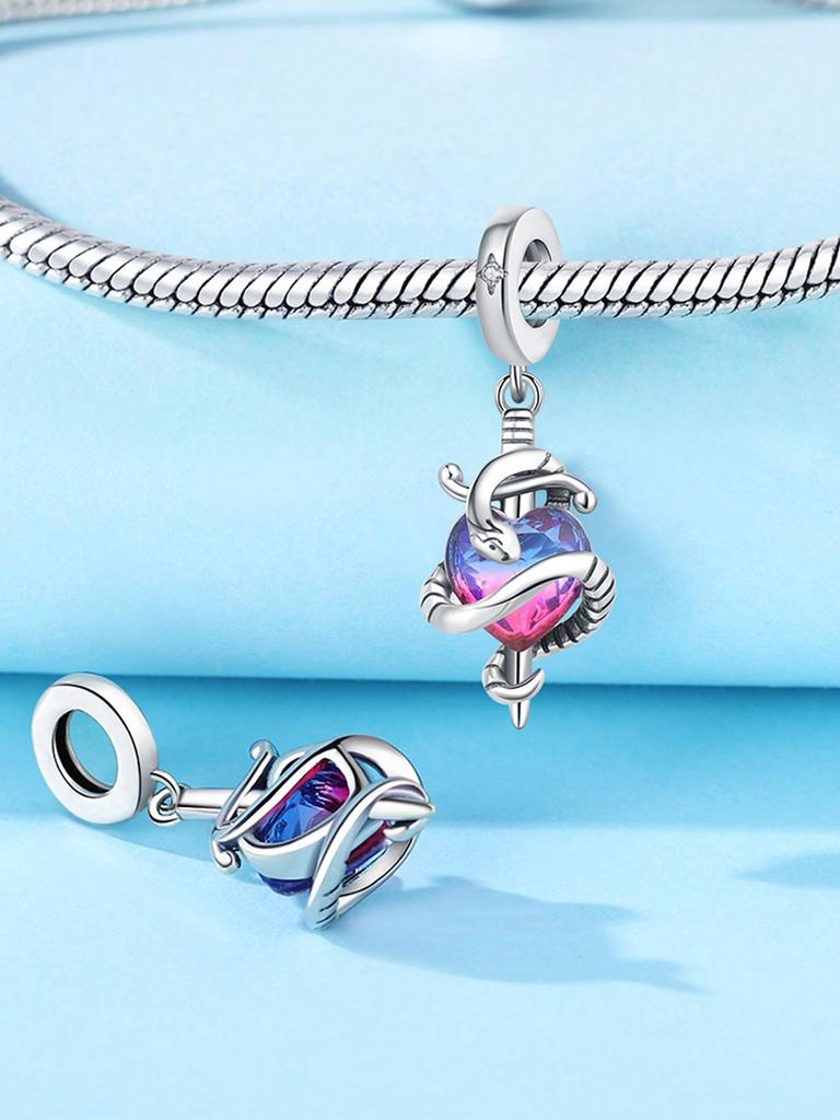 Charms Plata Copper Colors Cute Elephant Beads Charm Beads Charm Pendant For Original Bracelet For Women Diy Jewelry Love Gift