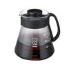 HARIO V60 Range Server 600ml For 2~5 Cups Black Coffee Hand Drip Heat Resistant Glass Made in Japan XVD-60B