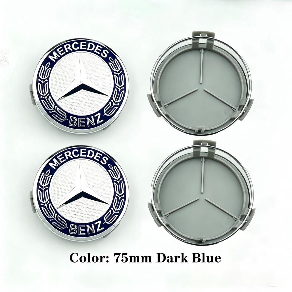 20pcs 75mm for Mercedes Benz Car Wheel Hub Rim Center W203 W204 W205 W209 W210 W211 W212 W176 W166 W163 W221 Auto Decoration CI1