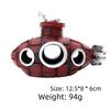 Xiaohongshu Aquarium PVC U-Boot-Themenversteckdeko für Fisch- und Garnelenaquarien