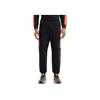 Emporio Armani EA7 FW24 Solid Color Long Drawstring Knit Sports Pants Men bottoms Black 6DPP56-PJVTZ-1200