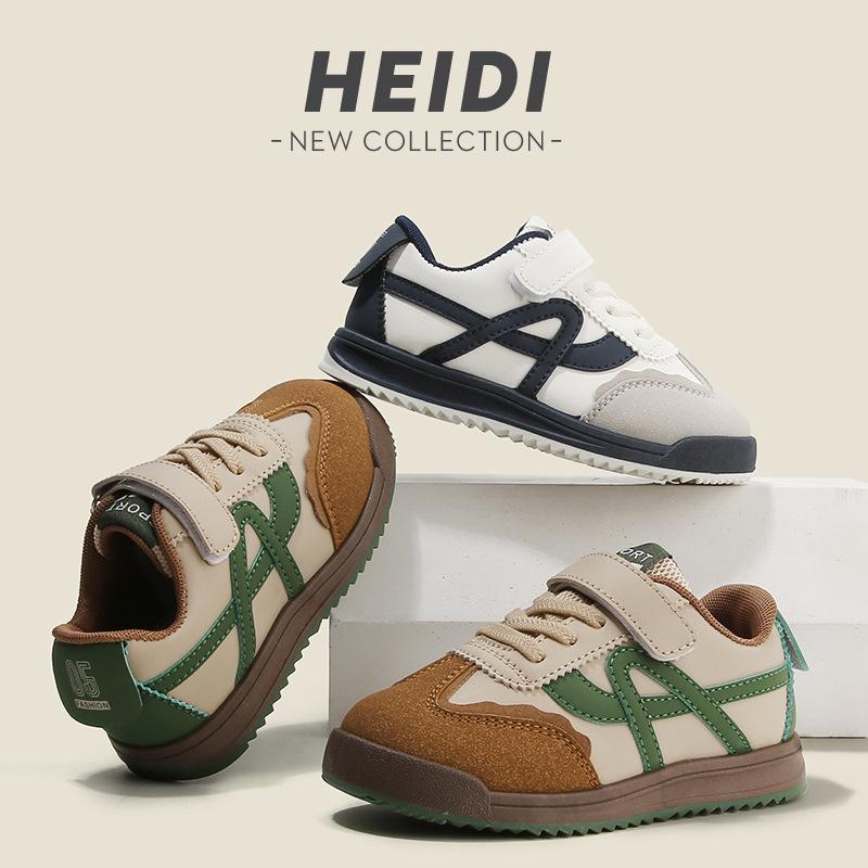 Children's Forrest Gump shoes 2025 spring and autumn boys' sports shoes casual board shoes girls' little white shoes soft-soled baby German train