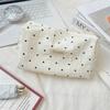 56171 Striped Love Cosmetic Bag Portable Travel Large Capacity Washing and Makeup Sub-packaging Small Square Bag Storage Bag