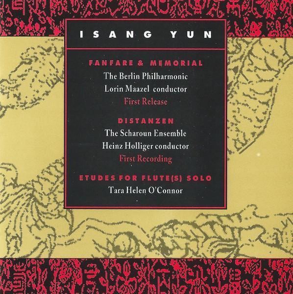 

CD ISANG YUN - Fanfare & Memorial ARC19972 Arcadia Records 1992 US Classical Used