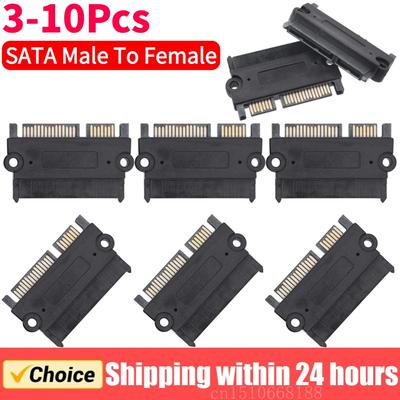 SATA Male To Female Power Data Converter 22Pin 7+15 Male To Female SATA To SATA Converter SATA To SATA Adapter