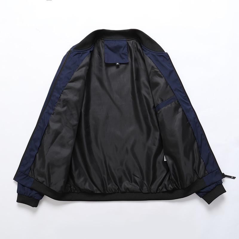 Lässige Herren-Frühlingsjacke – Jugend-Oberbekleidung für einen modernen Look