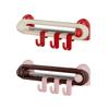 Wall Wall Towel Hooks Waterproof Kitchen Storage Hooks Multifunctional Rotating Sliding Hooks  Door