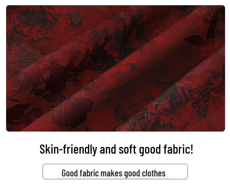 Mom's Chinese Style Velvet Fashion Set: Spring/Autumn Grandma Three-Piece Vest Outfit