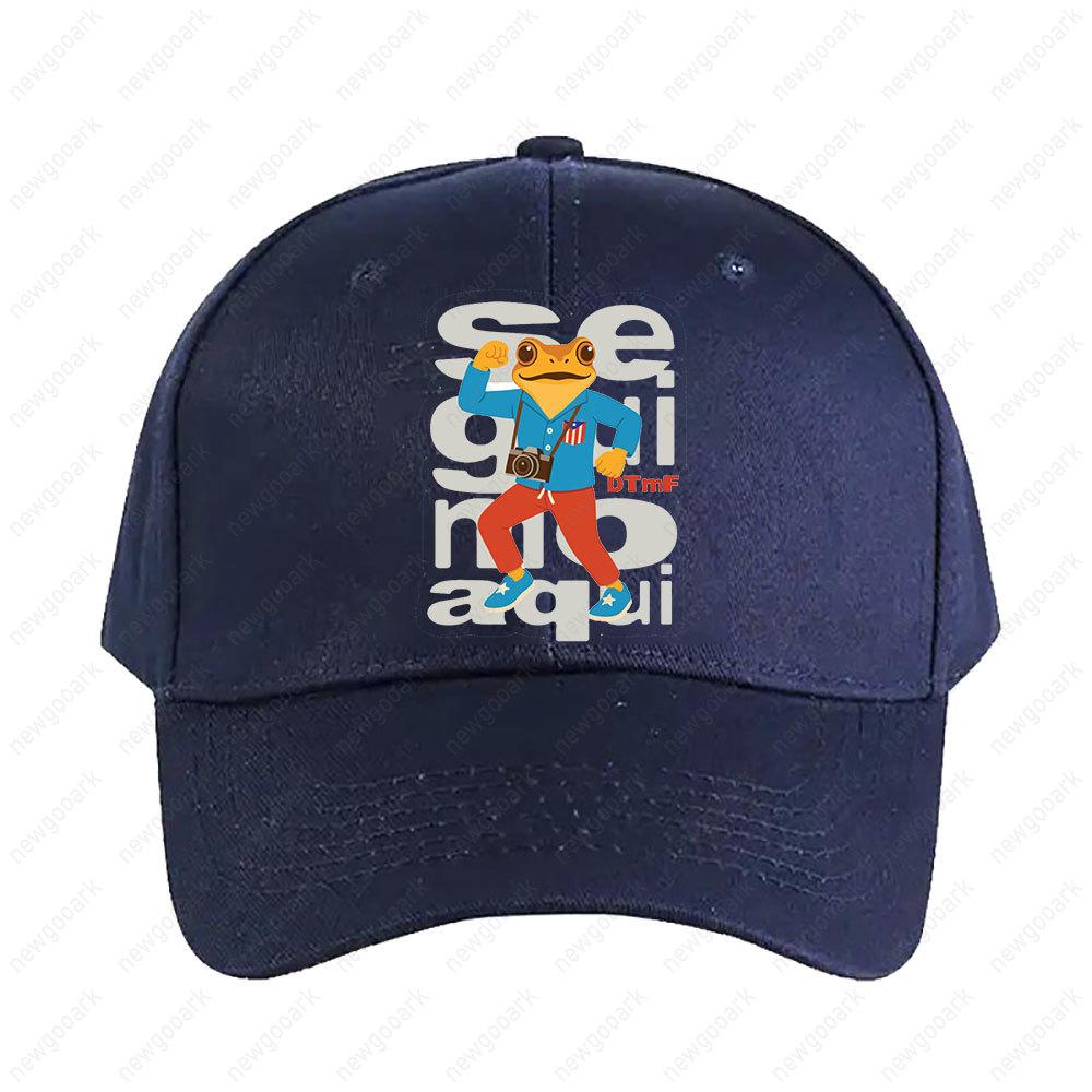 DtMF Deb Tirar Ms Fotos Benito Puerto Rico Seguimo Aqu Concho Sapo Cap Woman Man Adult Adjustable Printed Baseball Caps