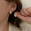 Women's Irregular Gold Fashion Earrings - Statement Jewelry for Party and Daily Wear