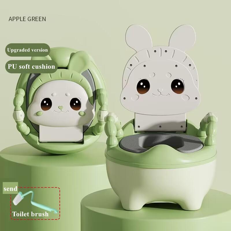 Cute Rabbit Portable Potty Portable Baby Toilet Training Seat Child Pot Training Girls Boy Potty Kids Chair Toilet Seat Pot